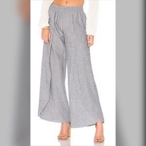 Bobi Wide Leg Stripe Pants